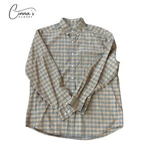 Burberry Small Scale Check Cotton Shirt Size XXL
